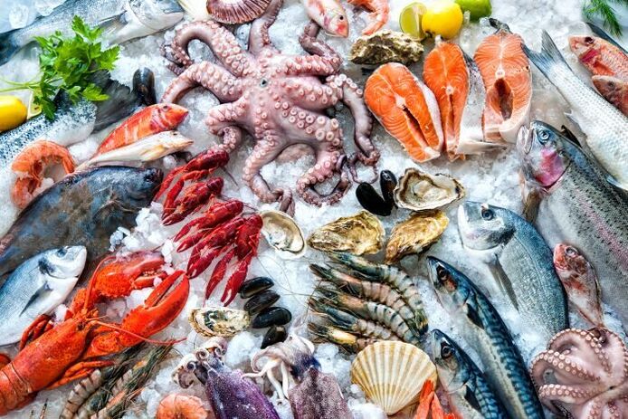 Various seafood in men's diet helps produce testosterone
